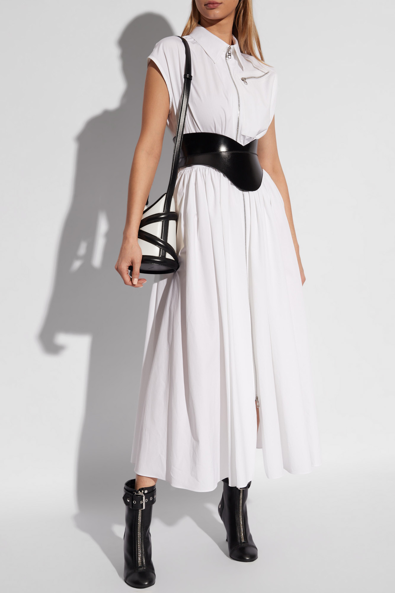 White Sleeveless dress Alexander McQueen - Vitkac AS